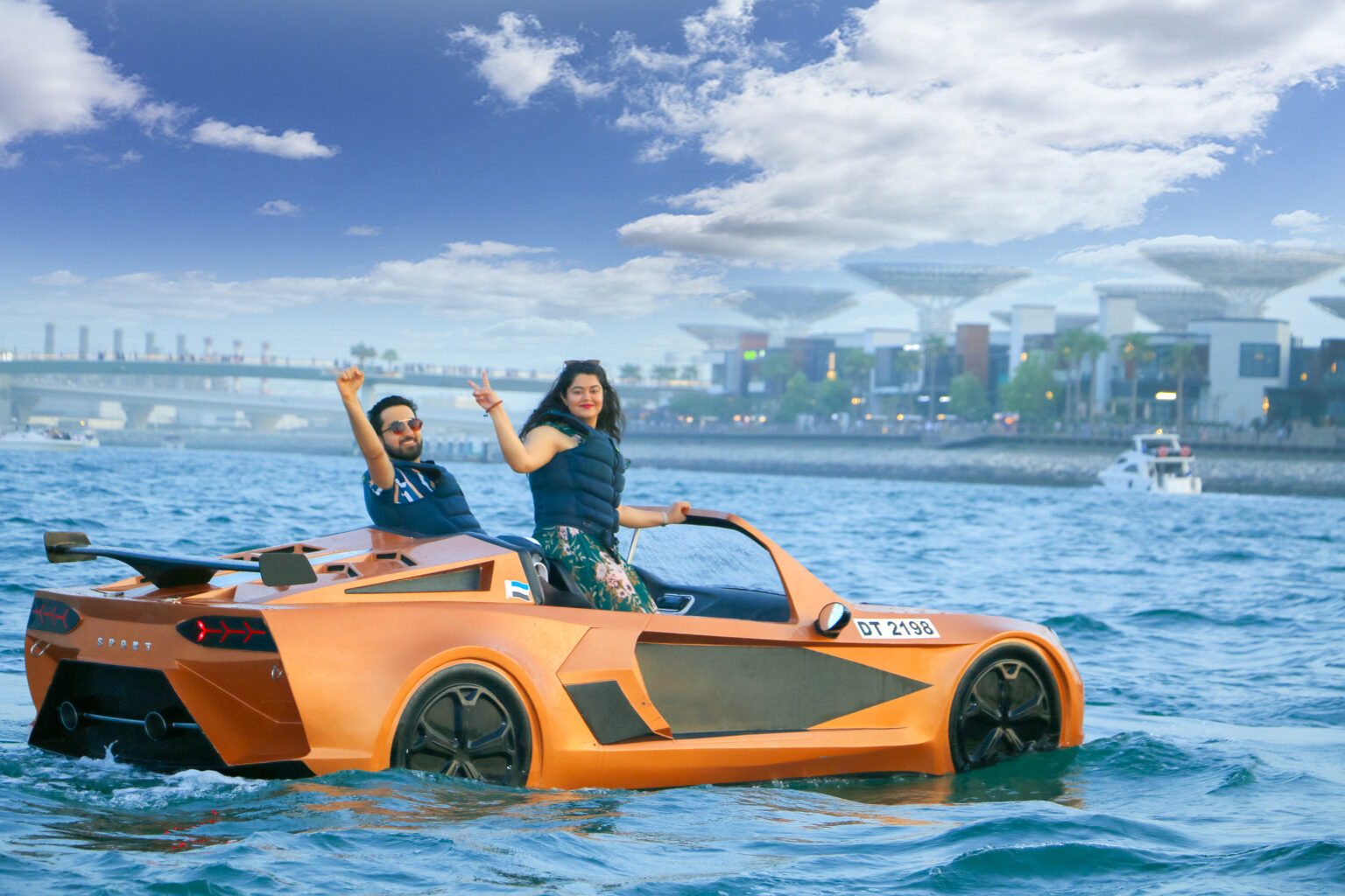 Jetcar Journeys Exploring Dubai's Skies in Luxury